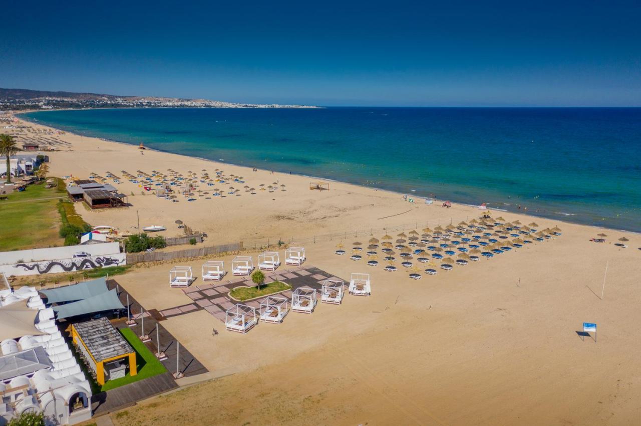 The Mirage Resort & Spa Hammamet Esterno foto Aerial view of the beach